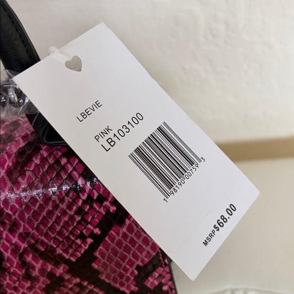 Luv Betsy by Betsy Johnson Snake Print Crossbody - Picture 7 of 8